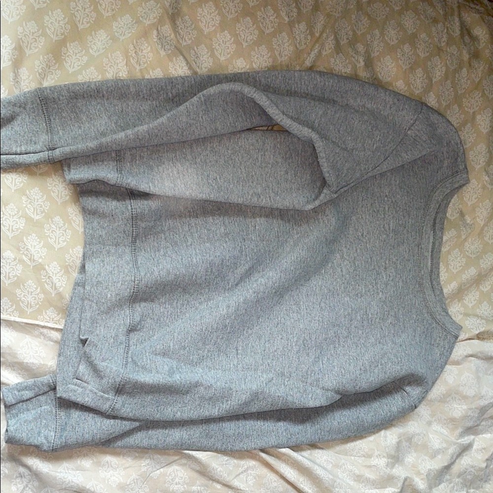 Gray Crewneck Sweatshirt